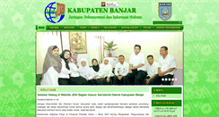 Desktop Screenshot of hukum.banjarkab.go.id